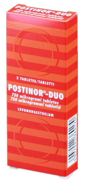 POSTINOR  DUO 750 mg tabletes, 2 gab.