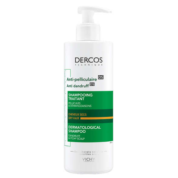 VICHY Dercos šampūns, 390 ml
