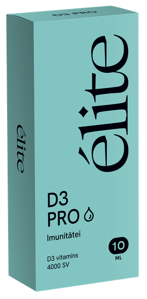 ELITE D3 Pro 4000 SV drops, 10 ml