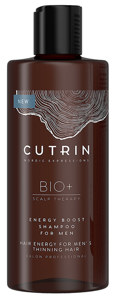 CUTRIN Bio+ Energy Boost For Men šampūns, 250 ml