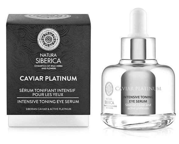 NATURA SIBERICA Caviar Platinum Intensive Toning Eye serums, 30 ml
