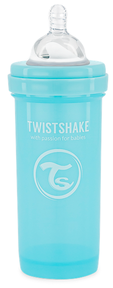TWISTSHAKE Anti-Colic 2+ months (light blue) bottle, 260 ml