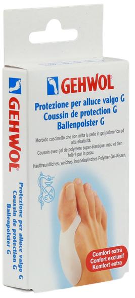 GEHWOL P-Gel Ballenpolster G aizsargpolsteris kājas lielajam pirkstam, 1 gab.