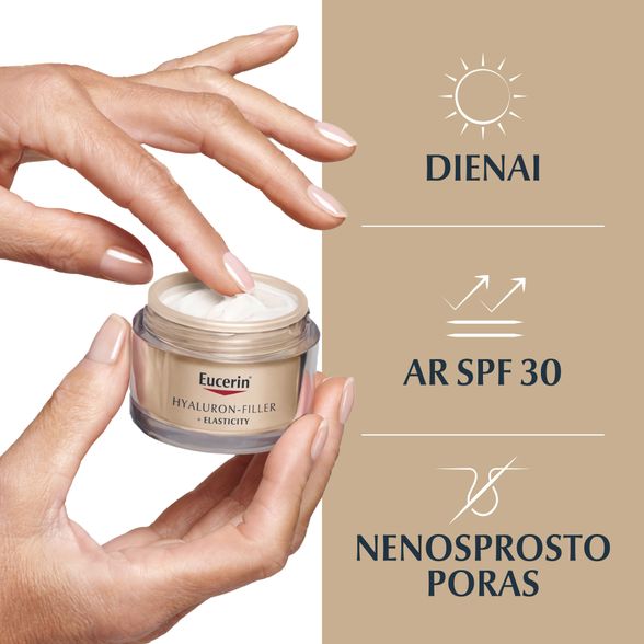 EUCERIN Hyaluron-Filler +Elasticity SPF 30 Day face cream, 50 ml