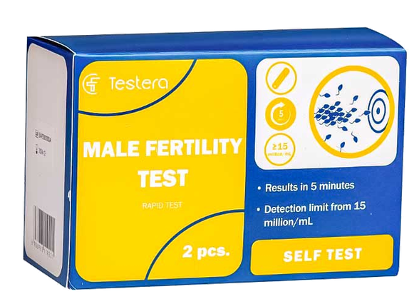 TESTERA Male Fertility test, 2 pcs.