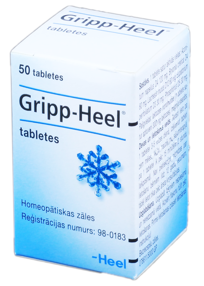 GRIPP-HEEL tabletes, 50 gab.