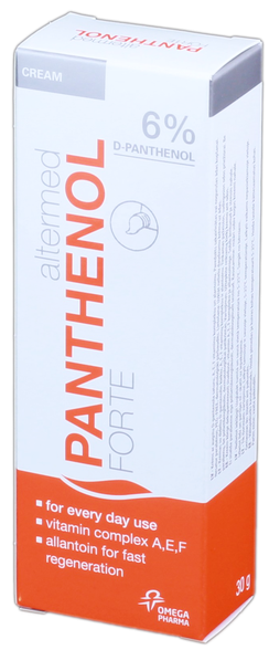 PANTHENOL Altermed Forte 6 % sejas krēms, 30 g