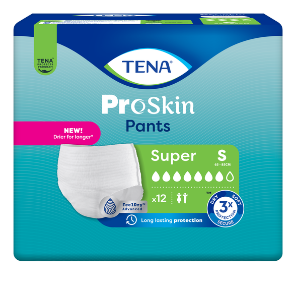 TENA Pants Super S nappy pants, 12 pcs.