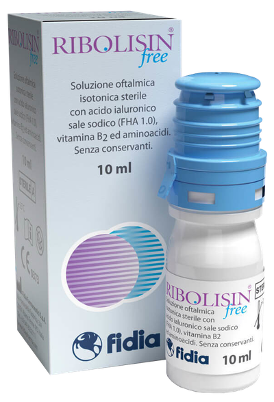 RIBOLISIN Free eye drops, 10 ml