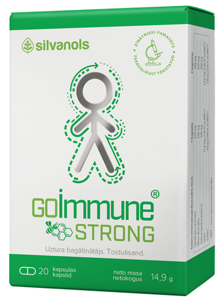 Goimmune Strong kapsulas, 20 gab.
