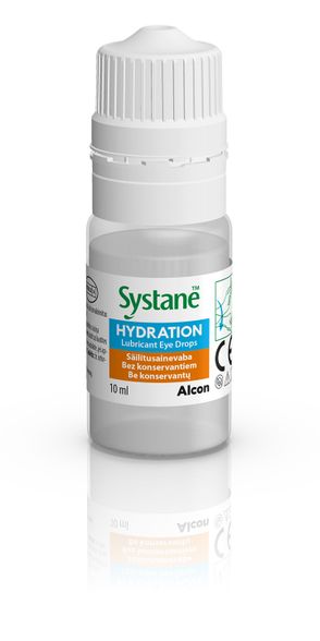 SYSTANE  Hydration без консерванта, Увлажняющие капли для глаз, 10 мл