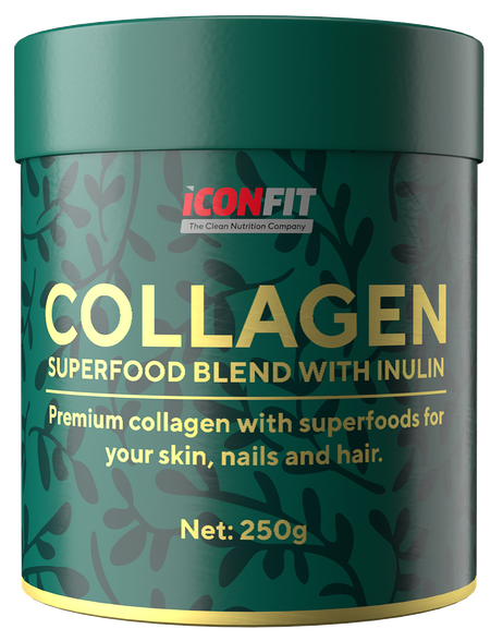 ICONFIT Collagen Superfoods - Gooseberry Blackcurrant maisījums, 250 g