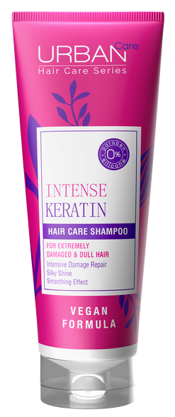 URBAN CARE Intense Keratin šampūns, 250 ml