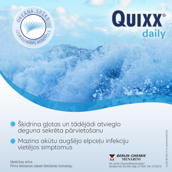QUIXX  Daily nasal spray, 100 ml
