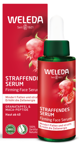 WELEDA Pomegranate & Maca Root Nostiprinošs serums, 30 ml
