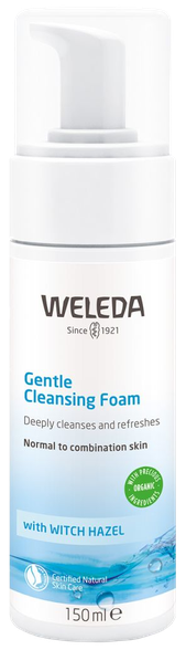 WELEDA Gentle Cleansing attīrošas putas, 150 ml