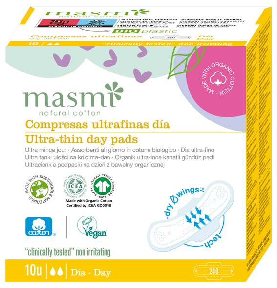 MASMI Ultra Day pads, 10 pcs.