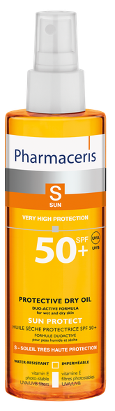 PHARMACERIS SUN SPF 50+ saules aizsarglīdzeklis, 200 ml
