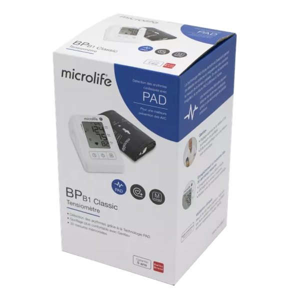 MICROLIFE BP B1 Classic upper arm blood pressure monitor, 1 pcs.