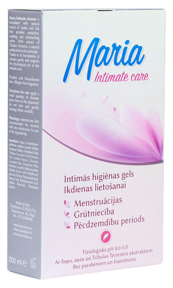 MARIA Intimate гель для интимной гигиены, 200 мл