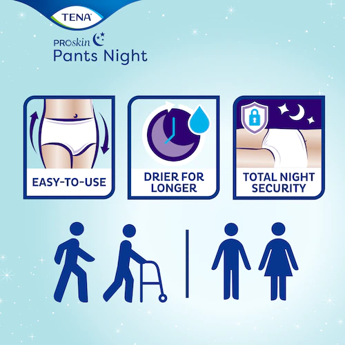 TENA Pants Night Super Medium трусики, 10 шт.