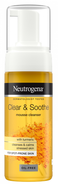 NEUTROGENA Clear&Soothe attīrošas putas, 150 ml