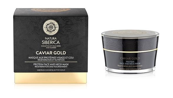 NATURA SIBERICA Caviar Gold Proteine facial mask, 50 ml