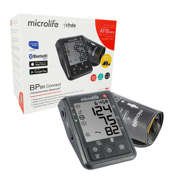 MICROLIFE BP P6 Connect upper arm blood pressure monitor, 1 pcs.