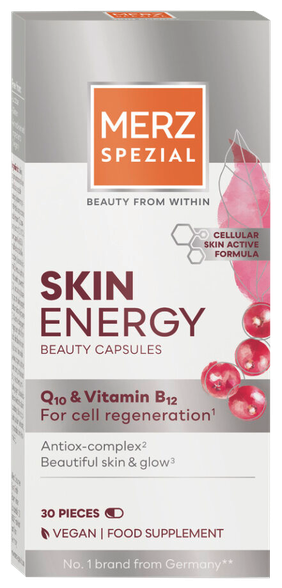 MERZ Spezial Skin Energy Beauty kapsulas, 30 gab.