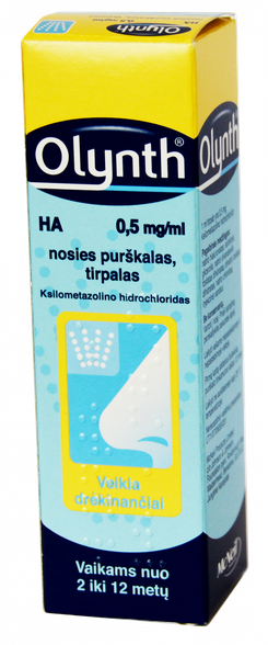 OLYNTH HA  0,5 mg/ml nasal spray, 10 ml