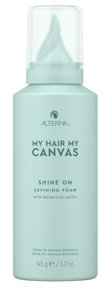 ALTERNA My Hair My Canvas Shine on Defining hair styling mousse, 145 g