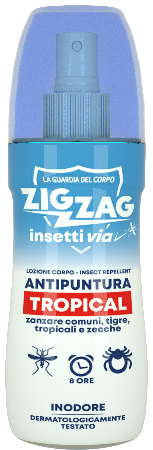 ZIG ZAG INSETT IVIA Tropical spray mosquito and tick repellent, 100 ml