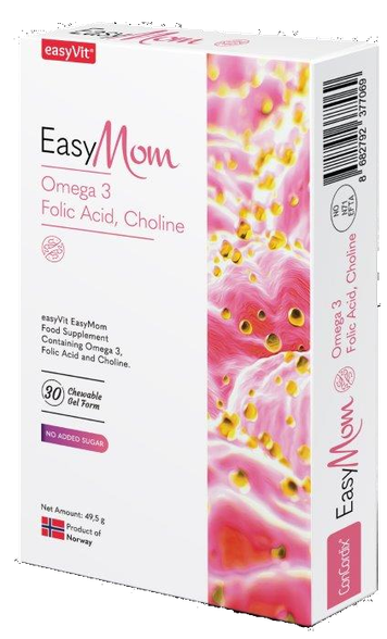  EASYFISHOIL Easy Mom Fish oil jelly candies, 30 pcs.