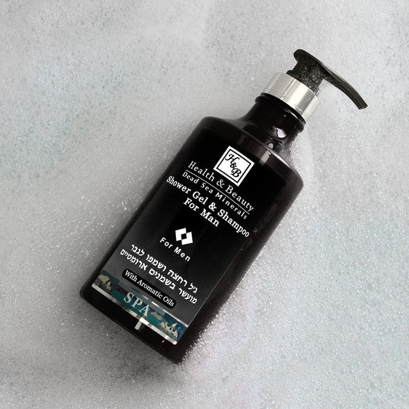 HEALTH&BEAUTY Dead Sea Minerals With Aromatic Oils shampoo/shower cream, 780 ml