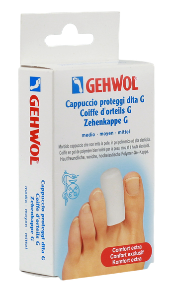 GEHWOL P-Gel Zehenkappe G toe cap, 2 pcs.