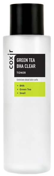 COXIR Green Tea BHA Clear  toniks, 150 ml