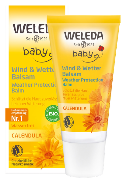WELEDA Baby Календула защитный крем для холодной и ветреной погоды, 30 мл