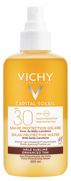 VICHY Ideal Soleil Bronzing SPF30 солнцезащитная вода, 200 мл