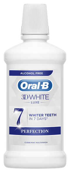 ORAL-B 3D White Luxe Perfextion mouthwash, 500 ml