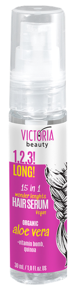 VICTORIA BEAUTY 1,2,3! Long! for Hair Growth hair serum, 30 ml