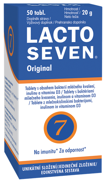 LACTO SEVEN Original pills, 50 pcs.