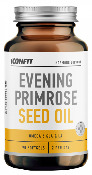 ICONFIT Evening Primrose Seed Oil 500 mg capsules, 90 pcs.