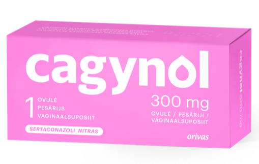 CAGYNOL 300 mg pesāriji, 1 gab.