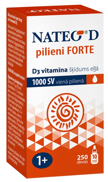 NATEO D Forte 1000 SV drops, 10 ml