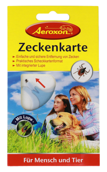 AEROXON with magnifying glass tick removal device, 1 pcs.