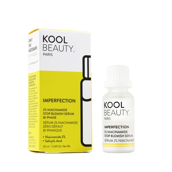 KOOL BEAUTY Imperfection, 2% Niacinamides Stop Blemish Bi-Phase serums, 20 ml