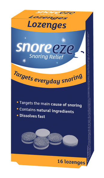 SNOREEZE against snoring lozenges, 16 pcs.