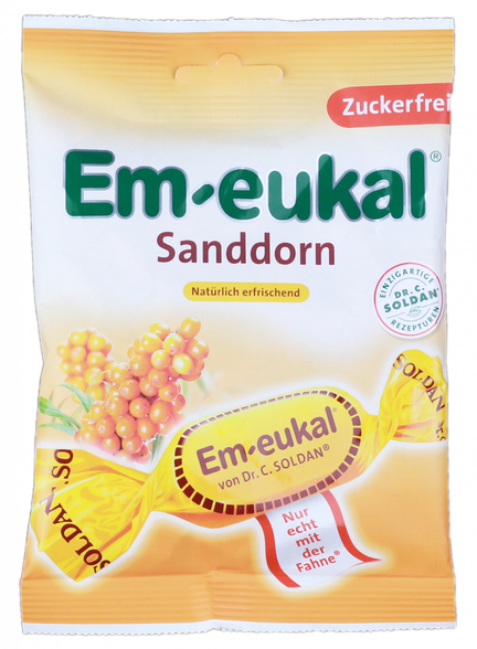 EM-EUKAL Sanddorn konfektes, 75 g