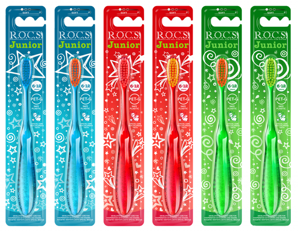 R.O.C.S. Junior toothbrush, 1 pcs.