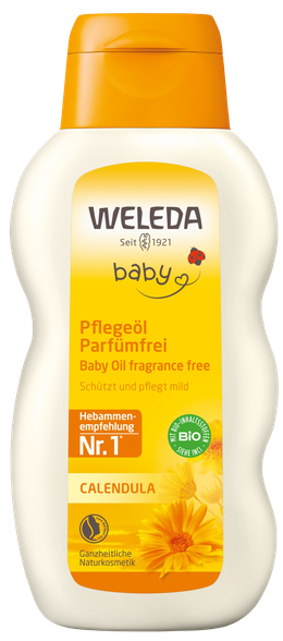 WELEDA Baby Calendula body oil, 200 ml